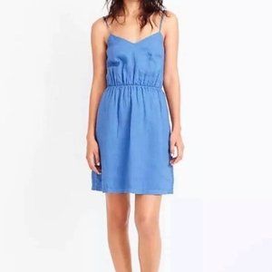 New JCrew Denim Blue Dress Size M